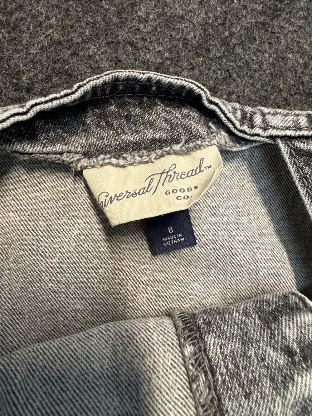 Universal Thread Acid Wash Denim Jumpsuit 8 - Picture 4 of 8